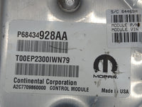 2020-2022 Chrysler Pacifica PCM Engine Control Computer ECU ECM PCU OEM P/N:P68434928AA A2C7709860000 Fits Fits 2020 2021 20