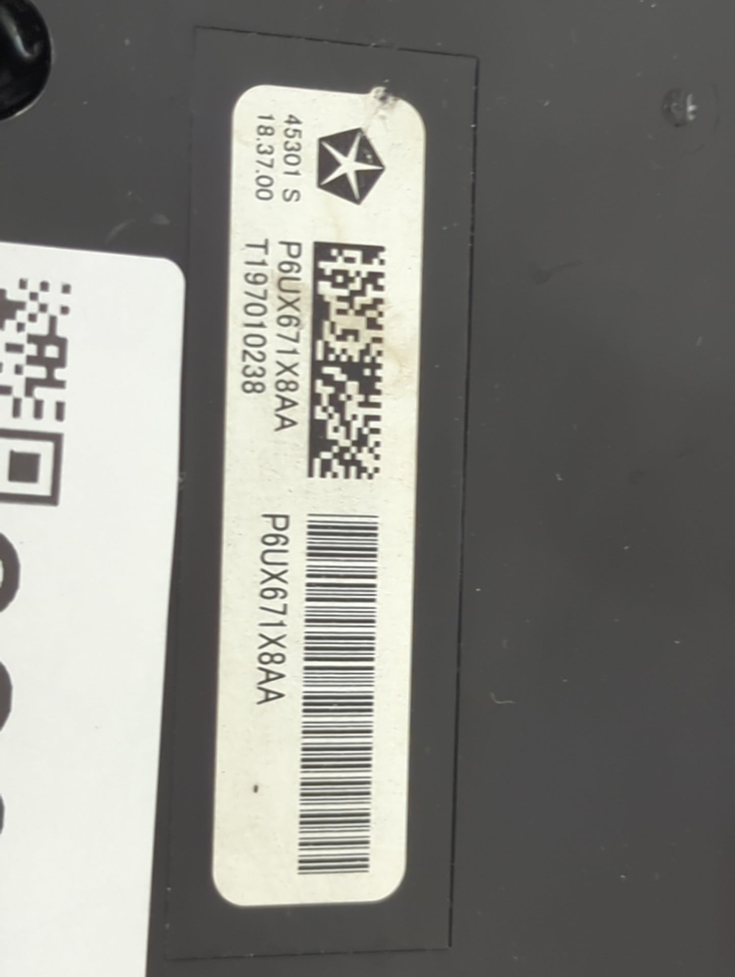 2018-2020 Chrysler Pacifica Climate Control Module Temperature AC/Heater Replacement P/N:P6UX671X8AA Fits Fits 2018 2019 202