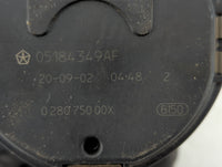 2017 Chrysler Pacifica Throttle Body P/N:05184349AF 05184349AE, 05184349AD Fits Fits 2011 2012 2013 2014 2015 2016 2018 2019