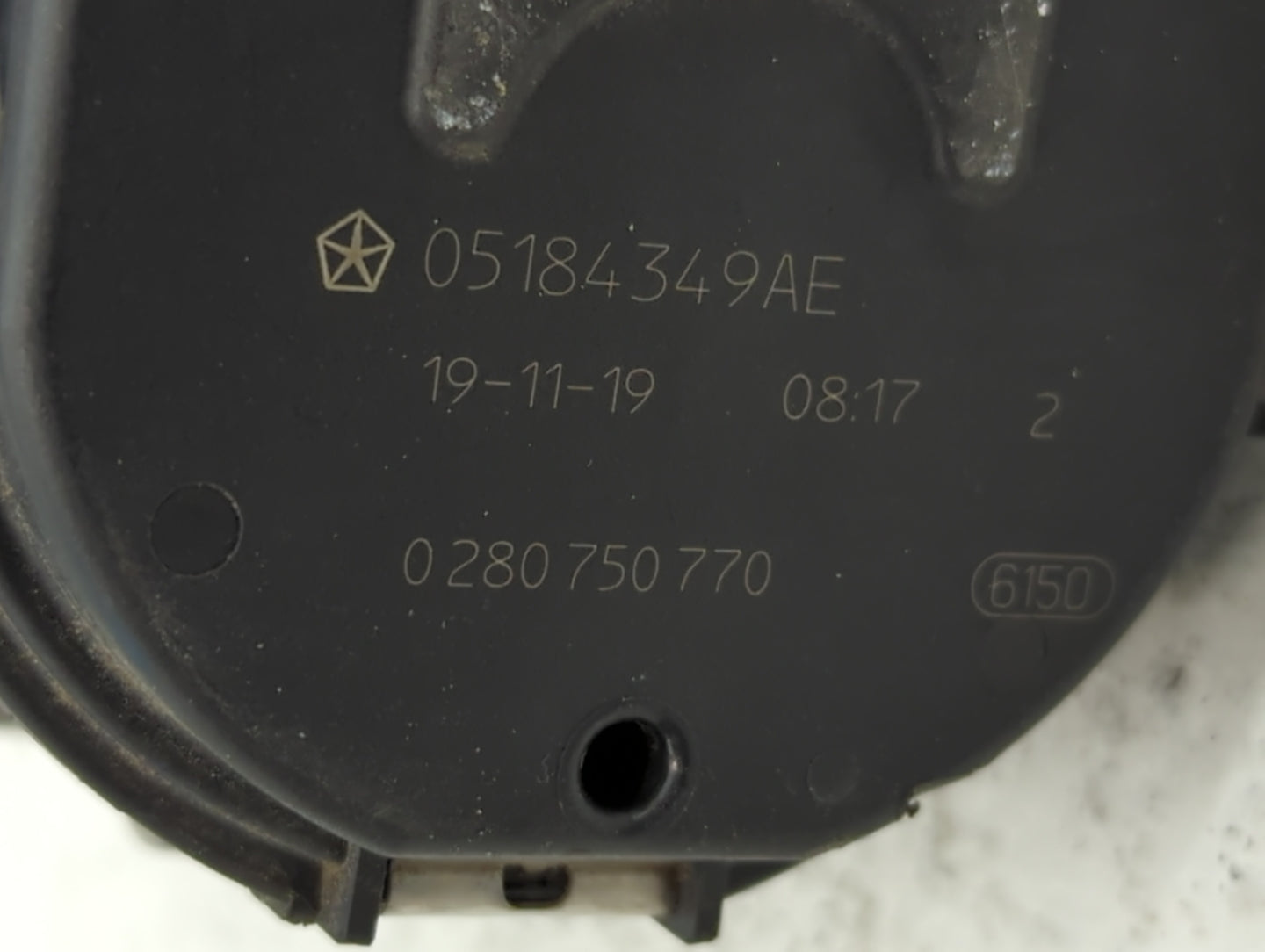 2017-2022 Chrysler Pacifica Throttle Body P/N:05184349AE Fits Fits 2011 2012 2013 2014 2015 2016 2017 2018 2019 2020 2021 20