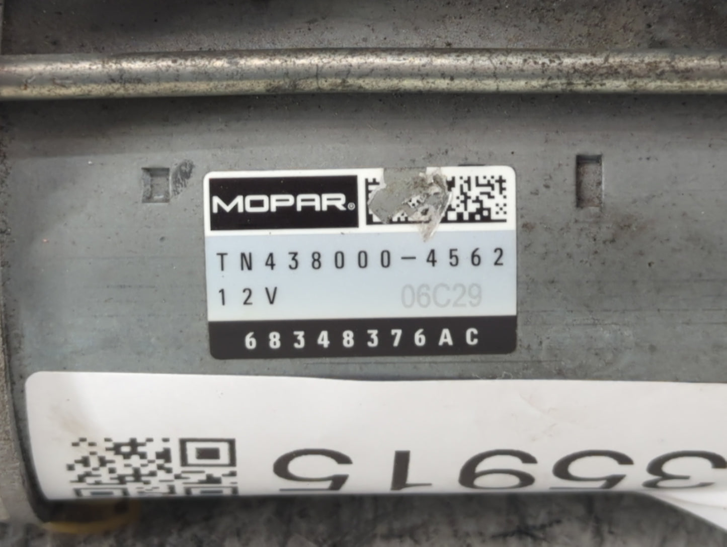2017-2022 Chrysler Pacifica Car Starter Motor Solenoid OEM P/N:668348376AC TN438000-4562 Fits Fits 2017 2018 2019 2020 2021 