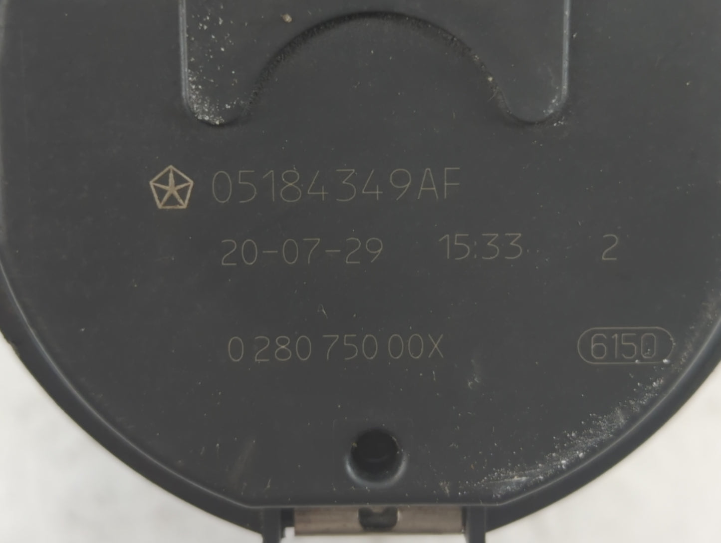 2017-2022 Chrysler Pacifica Throttle Body P/N:0 280 750 00X 05184349AF Fits OEM Used Auto Parts - Oemusedautoparts1.com