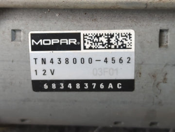 2017-2020 Chrysler Pacifica Car Starter Motor Solenoid OEM P/N:68348376AC TN438000-4562 Fits Fits 2017 2018 2019 2020 2022 OEM Used Auto Parts
