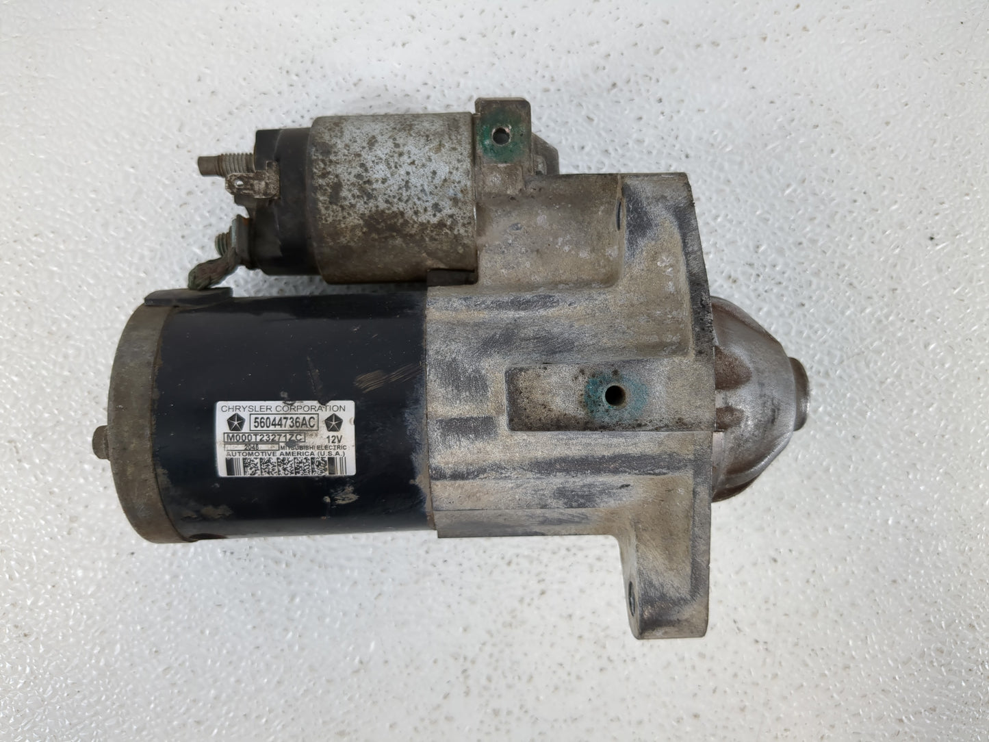 2020-2022 Chrysler Voyager Car Starter Motor Solenoid OEM P/N:56044736AC Fits Fits 2017 2018 2019 2020 2021 2022 OEM Used Au