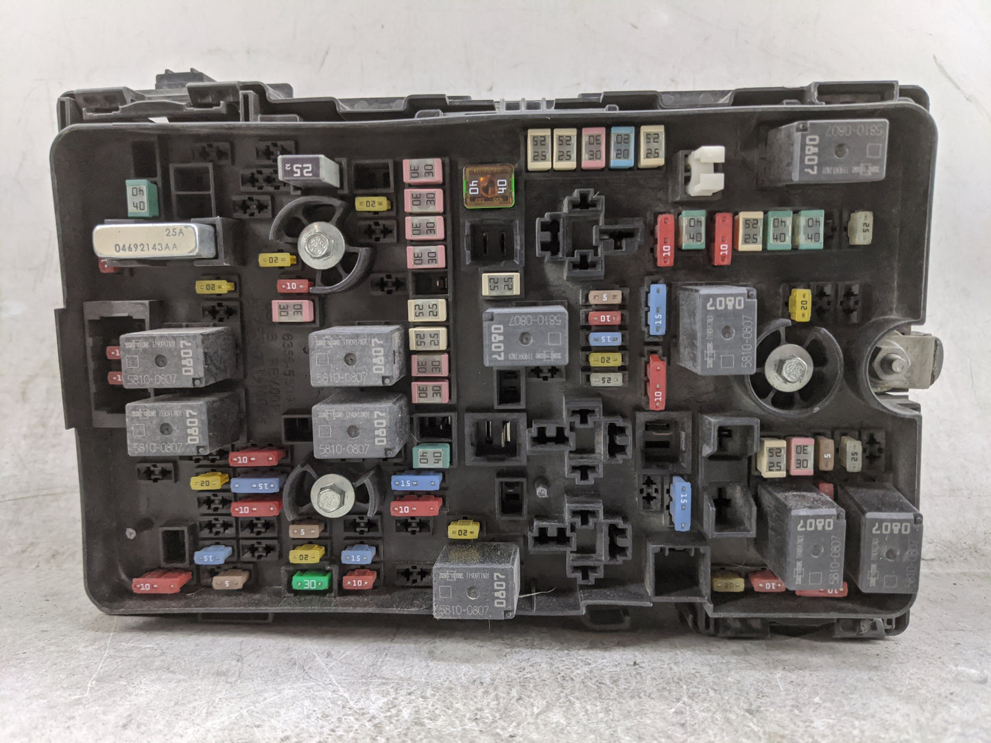 2020 Chrysler Voyager Fusebox Fuse Box Relay Module Tipm - Oemusedautoparts1.com