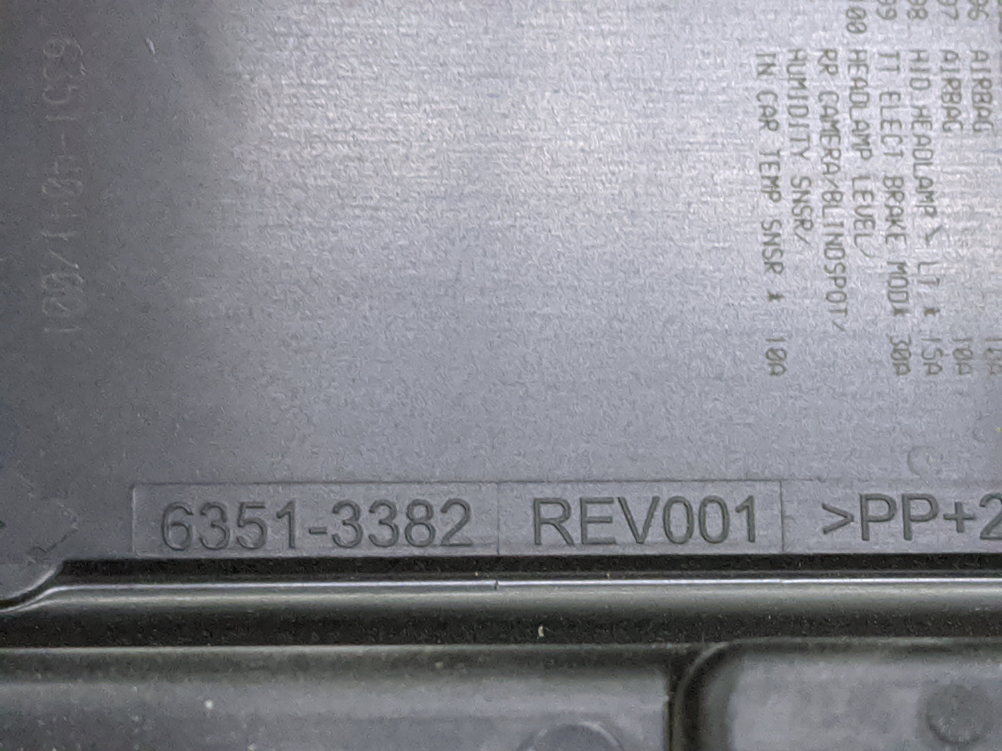 2020 Chrysler Voyager Fusebox Fuse Box Relay Module Tipm - Oemusedautoparts1.com