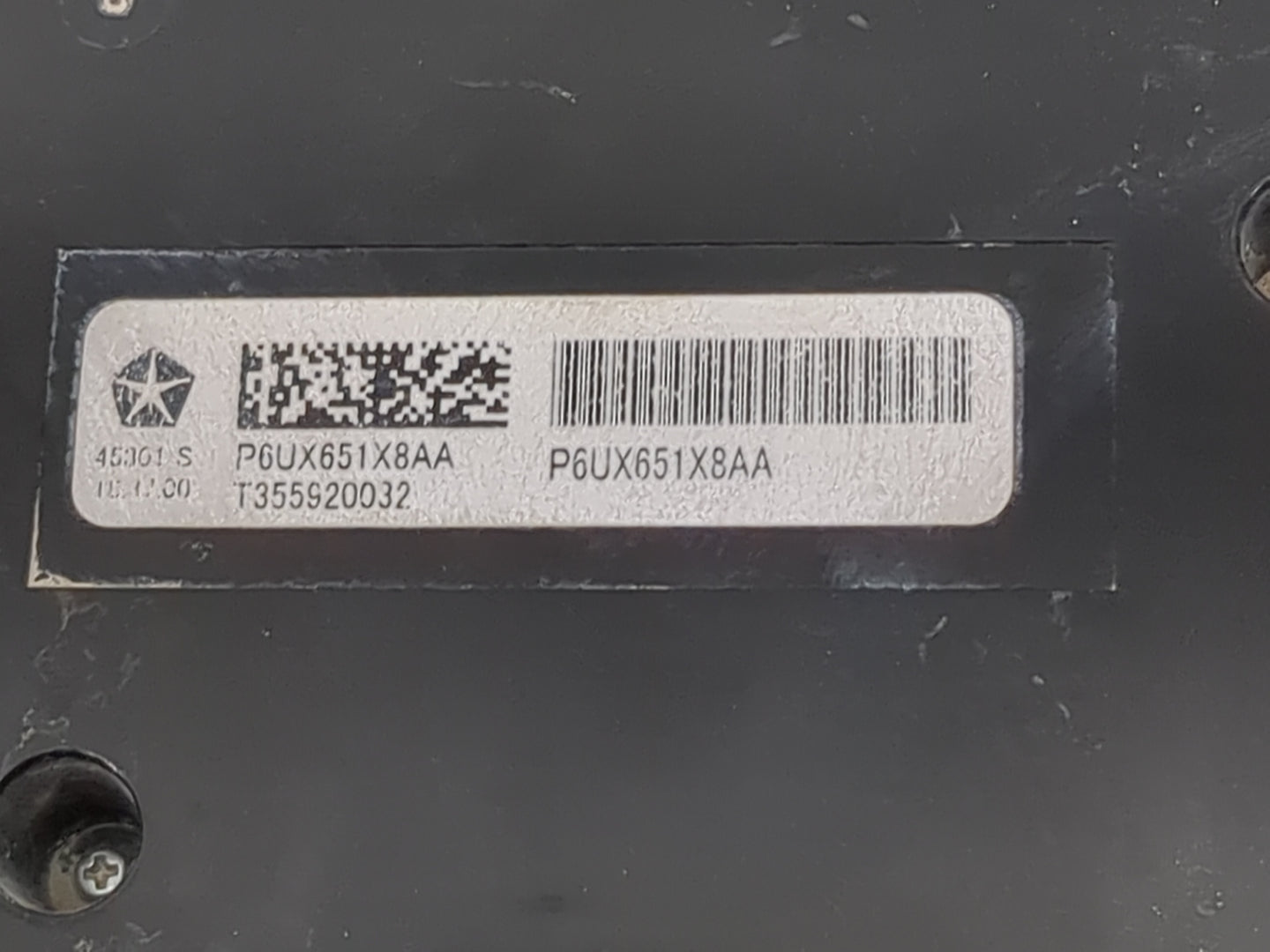 2020 Chrysler Voyager Climate Control Module Temperature AC/Heater Replacement P/N:P6UX651X8AA Fits OEM Used Auto Parts - Oe
