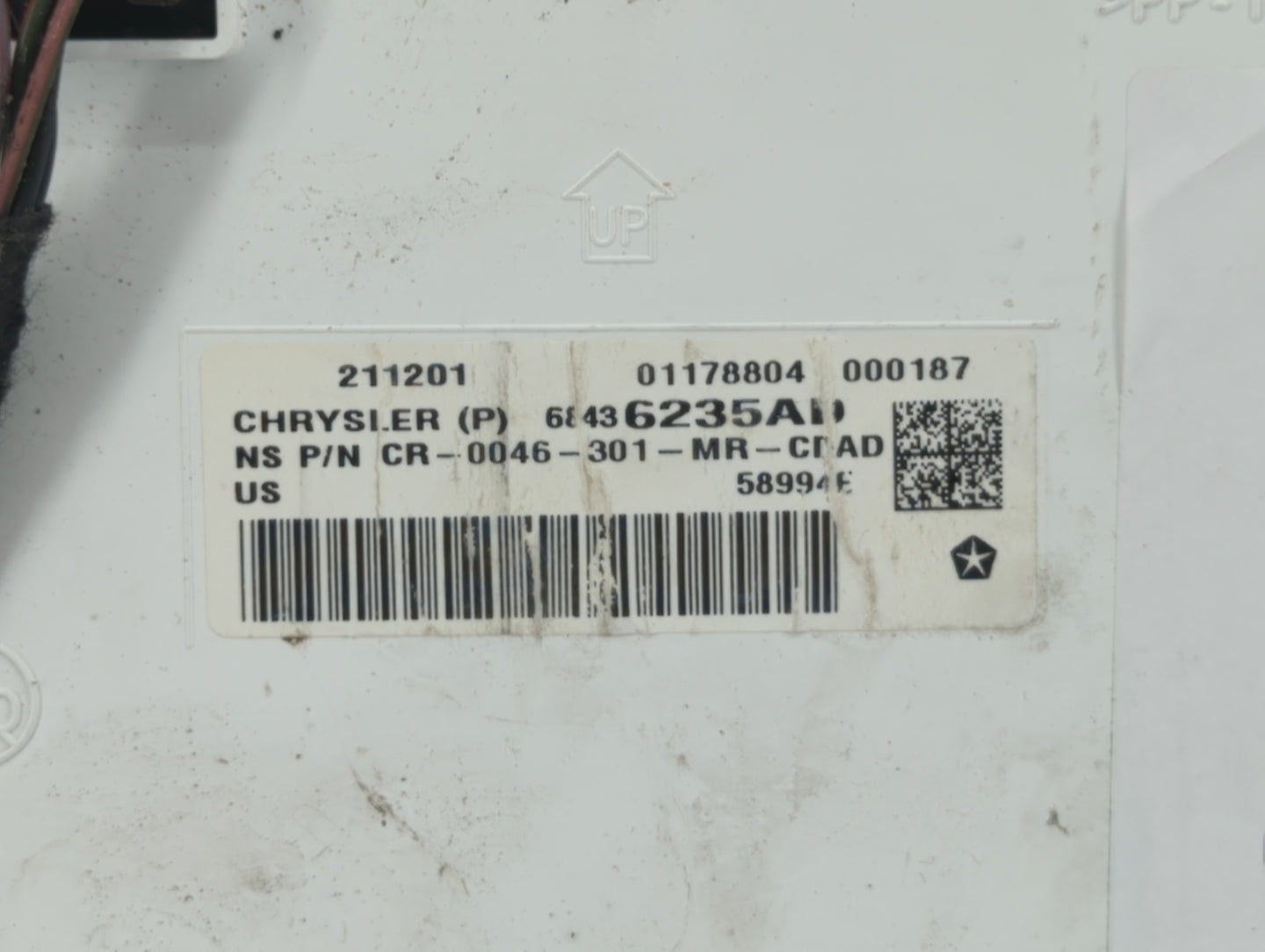 2020 Chrysler Voyager Instrument Cluster Speedometer Gauges P/N:68436235AD Fits OEM Used Auto Parts - Oemusedautoparts1.com