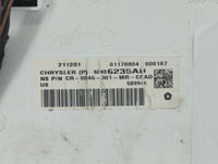 2020 Chrysler Voyager Instrument Cluster Speedometer Gauges P/N:68436235AD Fits OEM Used Auto Parts - Oemusedautoparts1.com