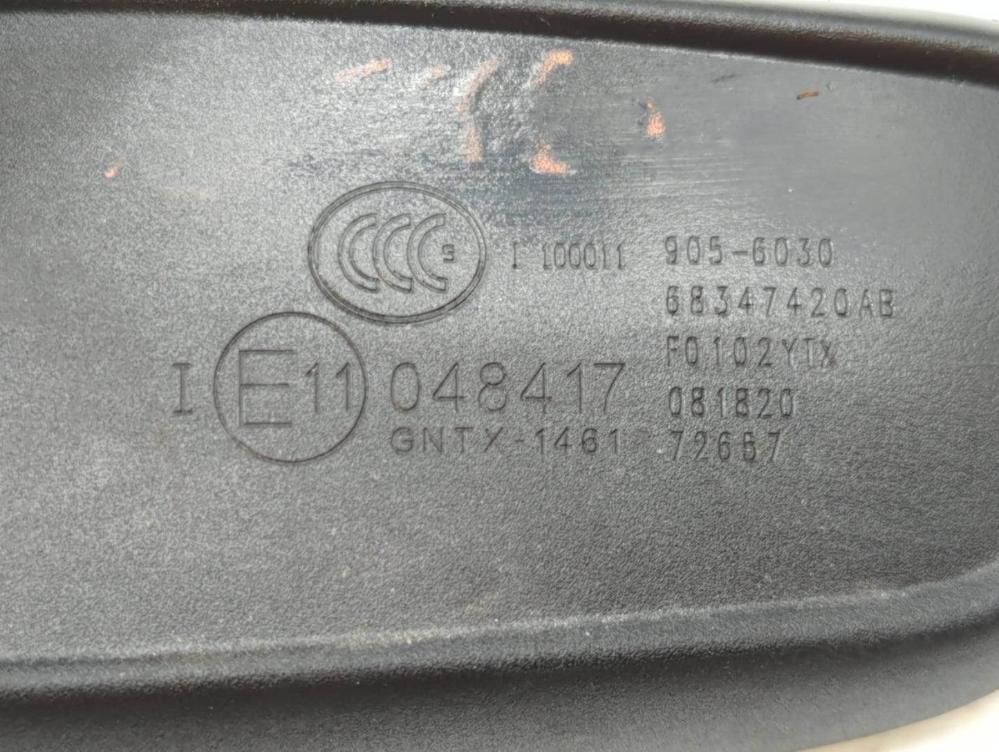 2020 Chrysler Voyager Interior Rear View Mirror Replacement OEM P/N:E11048417 Fits Fits 2018 2019 2021 2022 OEM Used Auto Pa