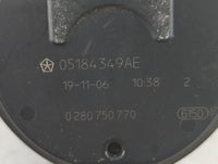 2020-2022 Chrysler Voyager Throttle Body P/N:0 280 750 770 05184349AE Fits OEM Used Auto Parts - Oemusedautoparts1.com