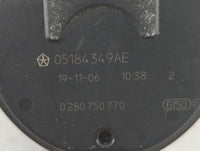 2020-2022 Chrysler Voyager Throttle Body P/N:0 280 750 770 05184349AE Fits OEM Used Auto Parts - Oemusedautoparts1.com