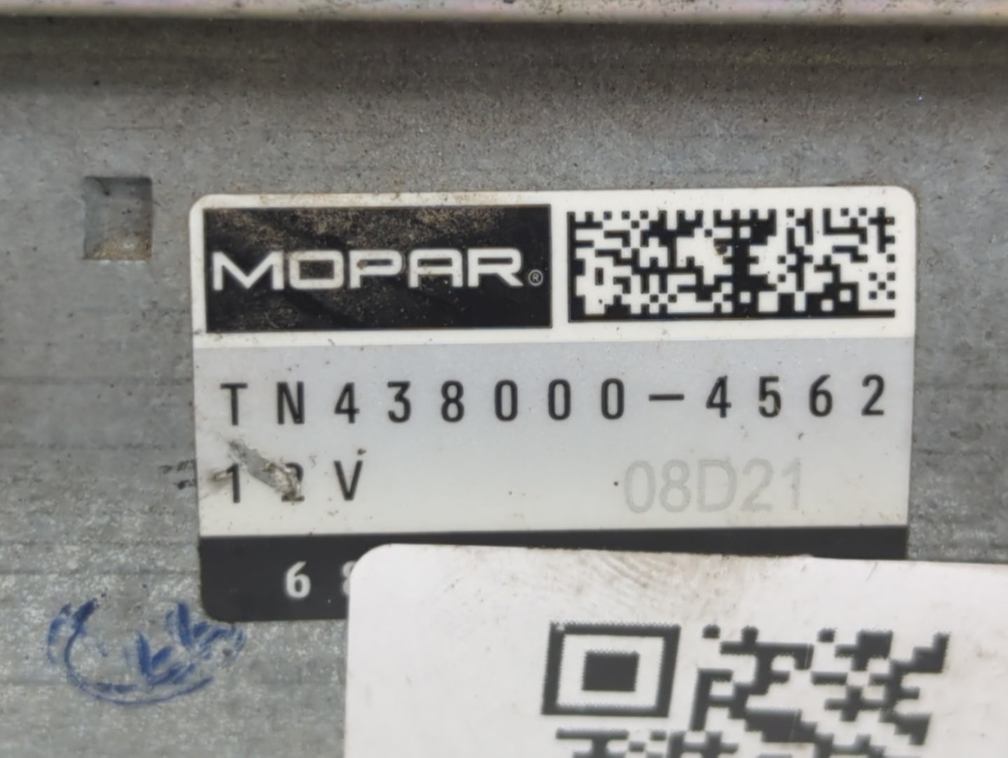 2020 Chrysler Voyager Car Starter Motor Solenoid OEM P/N:TN438000-4562 Fits OEM Used Auto Parts - Oemusedautoparts1.com