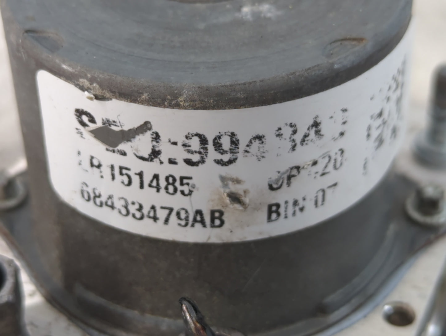 2020 Chrysler Voyager ABS Pump Control Module Replacement P/N:68433479AB Fits Fits 2019 OEM Used Auto Parts - Oemusedautopar