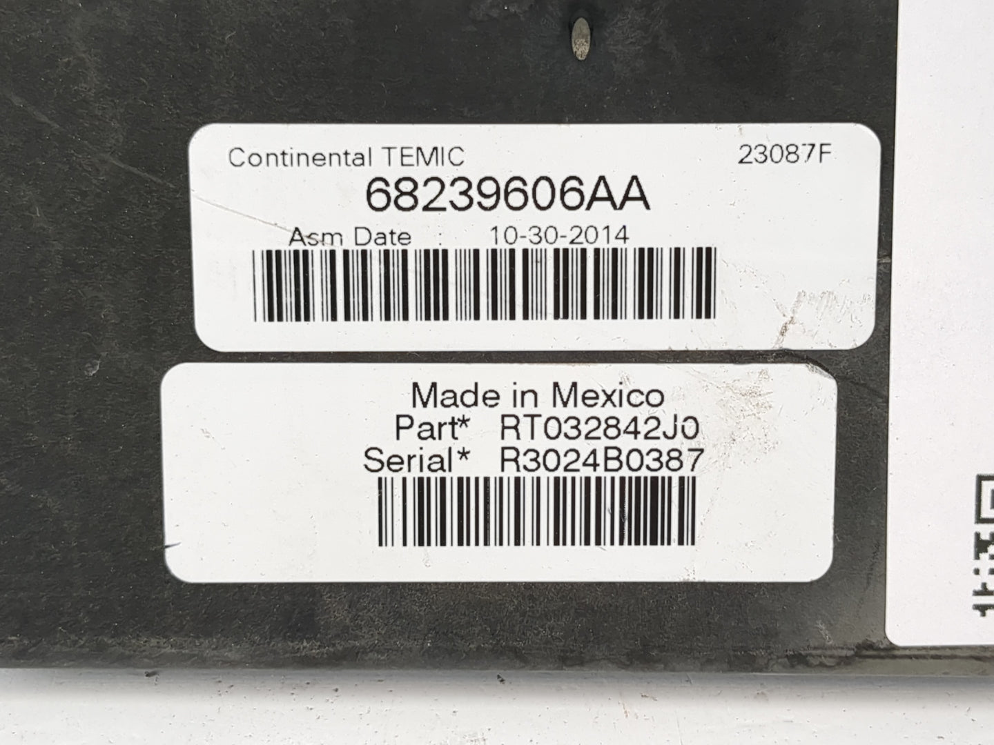 Dodge Caravan Fusebox Fuse Box Relay Module Tipm 68239606aa - Oemusedautoparts1.com