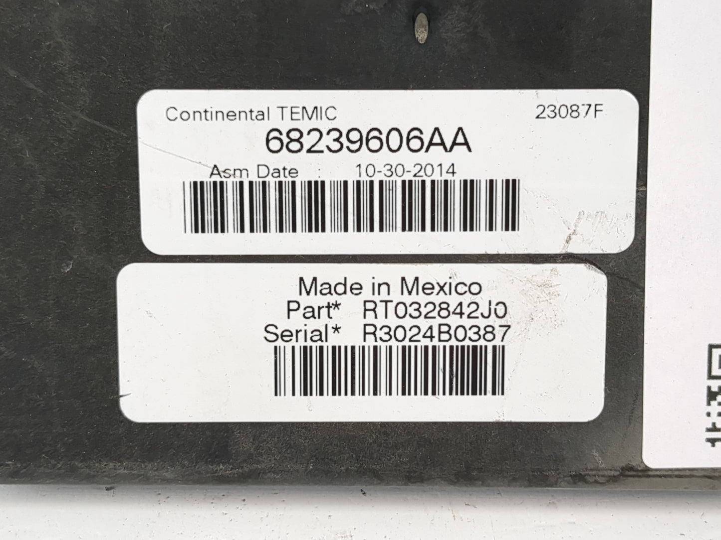 Dodge Caravan Fusebox Fuse Box Relay Module Tipm 68239606aa - Oemusedautoparts1.com