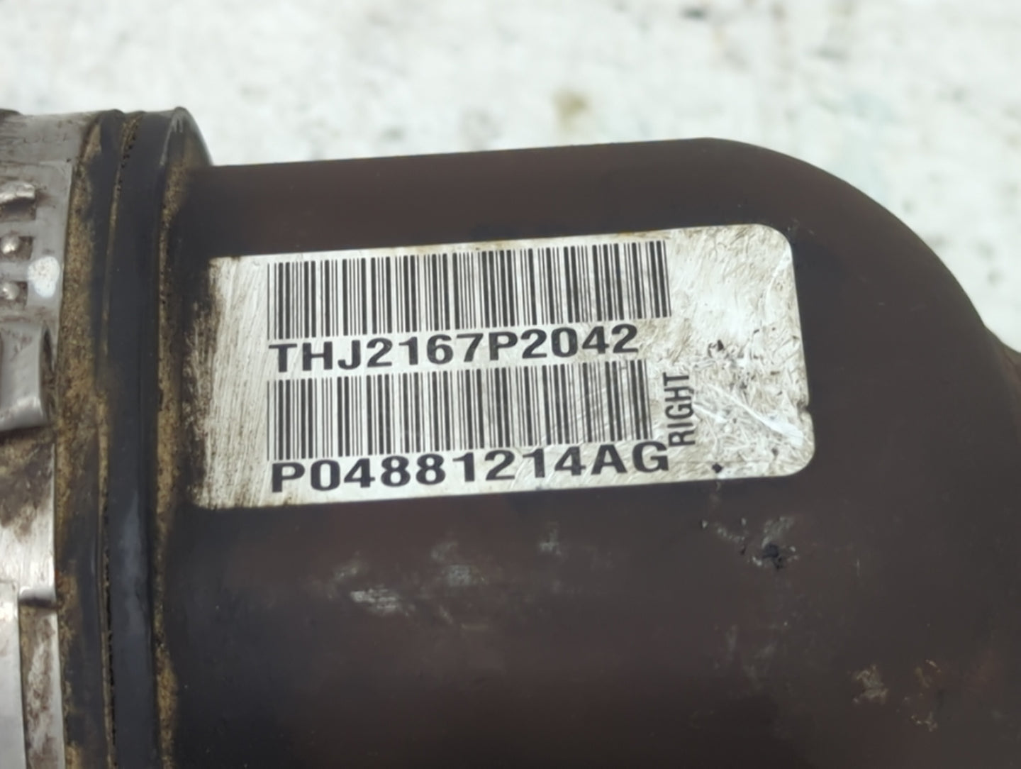 Dodge Caravan Axle Shaft Front Passenger Cv C/v - Oemusedautoparts1.com