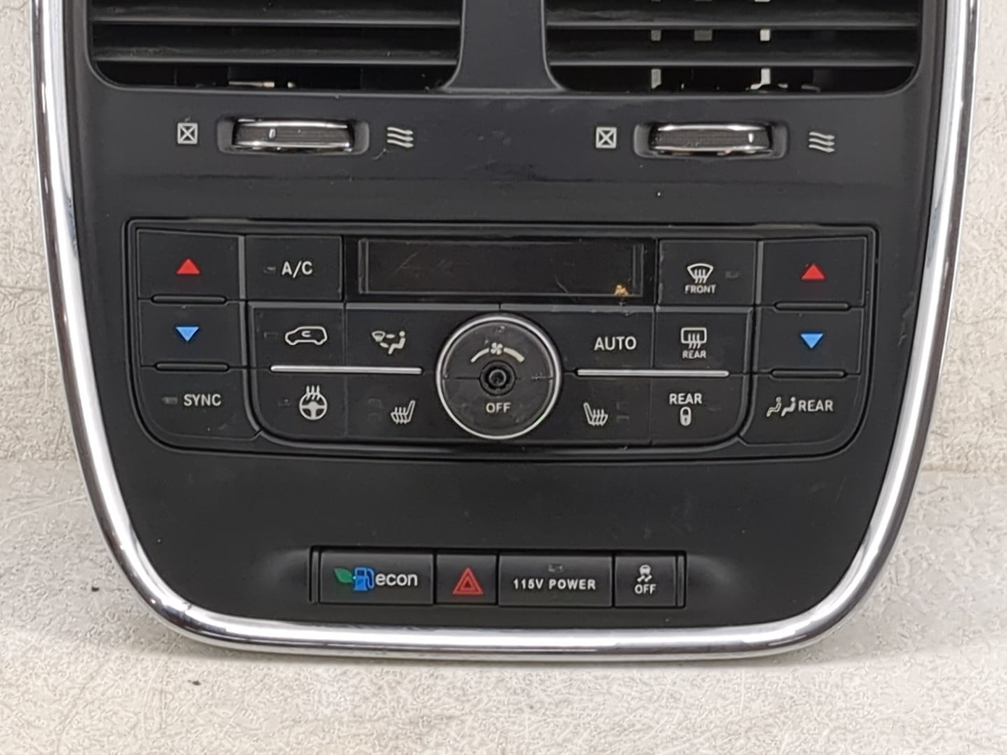 2020 Dodge Caravan Climate Control Module Temperature AC/Heater Replacement P/N:55111367AI 68118972AC Fits OEM Used Auto Par