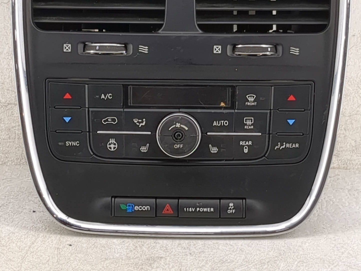 2020 Dodge Caravan Climate Control Module Temperature AC/Heater Replacement P/N:55111367AI 68118972AC Fits OEM Used Auto Par