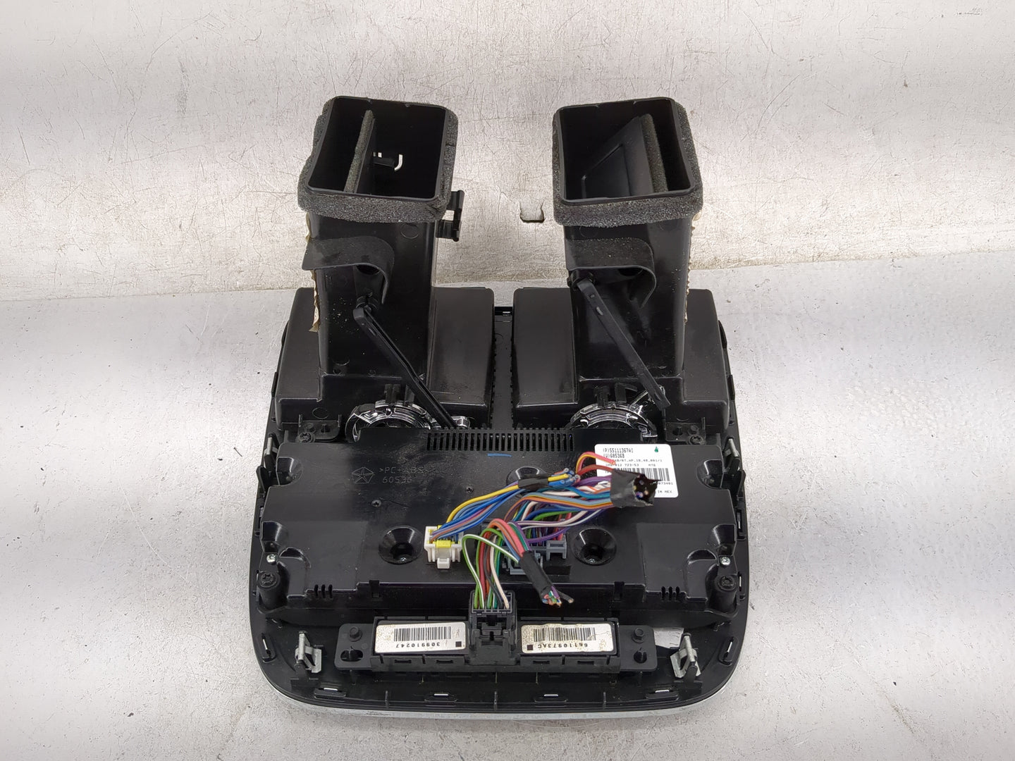 2020 Dodge Caravan Climate Control Module Temperature AC/Heater Replacement P/N:55111367AI 68118972AC Fits OEM Used Auto Par