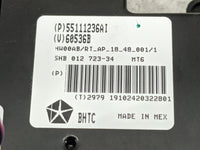 2020 Dodge Caravan Climate Control Module Temperature AC/Heater Replacement P/N:55111236AI 5HB012723-34 Fits OEM Used Auto P