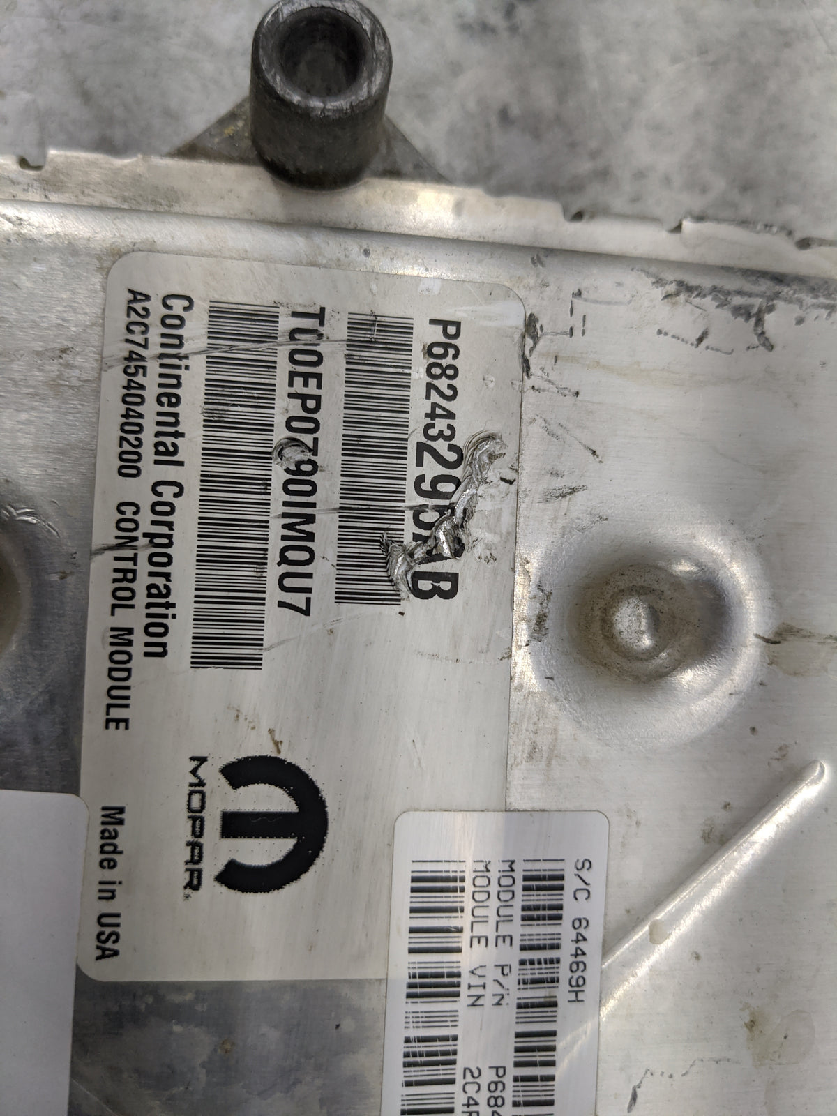 2020 Dodge Caravan PCM Engine Control Computer ECU ECM PCU OEM P/N:P68243295AB T00EP0C90IMQU7 Fits 2016 2017 2018 2019 OEM U