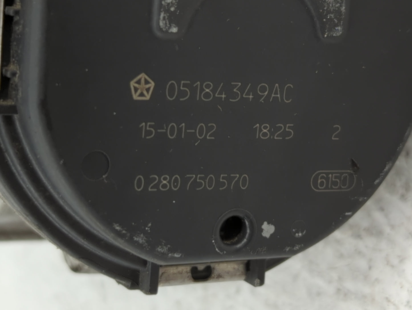 2020 Dodge Caravan Throttle Body P/N:05184349AC 05184349AE, 05184349AF Fits Fits 2011 2012 2013 2014 2015 2016 2017 2018 201