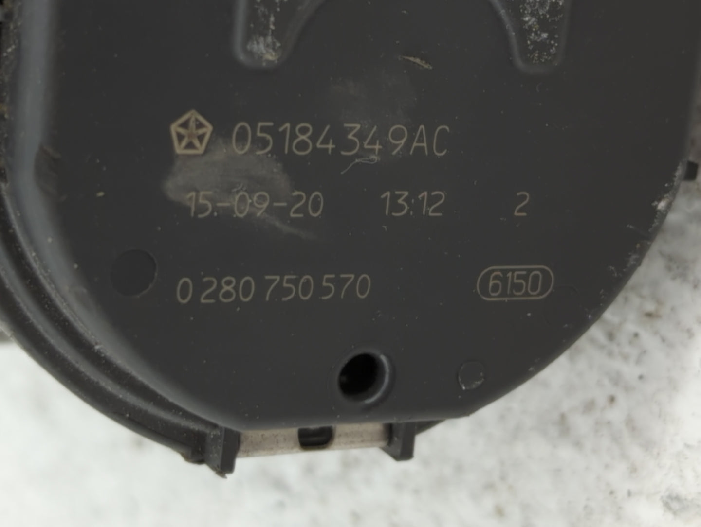 2020 Dodge Caravan Throttle Body P/N:05184349AC 05184349AE, 05184349AF Fits Fits 2011 2012 2013 2014 2015 2016 2017 2018 201