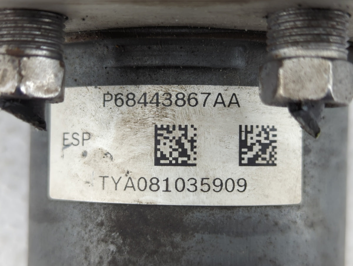 2020 Dodge Caravan Anti-Lock Brake ABS Pump Module Actuator OEM P/N:P68049120AB 68183803AD Fits Fits 2015 2016 2017 2018 201