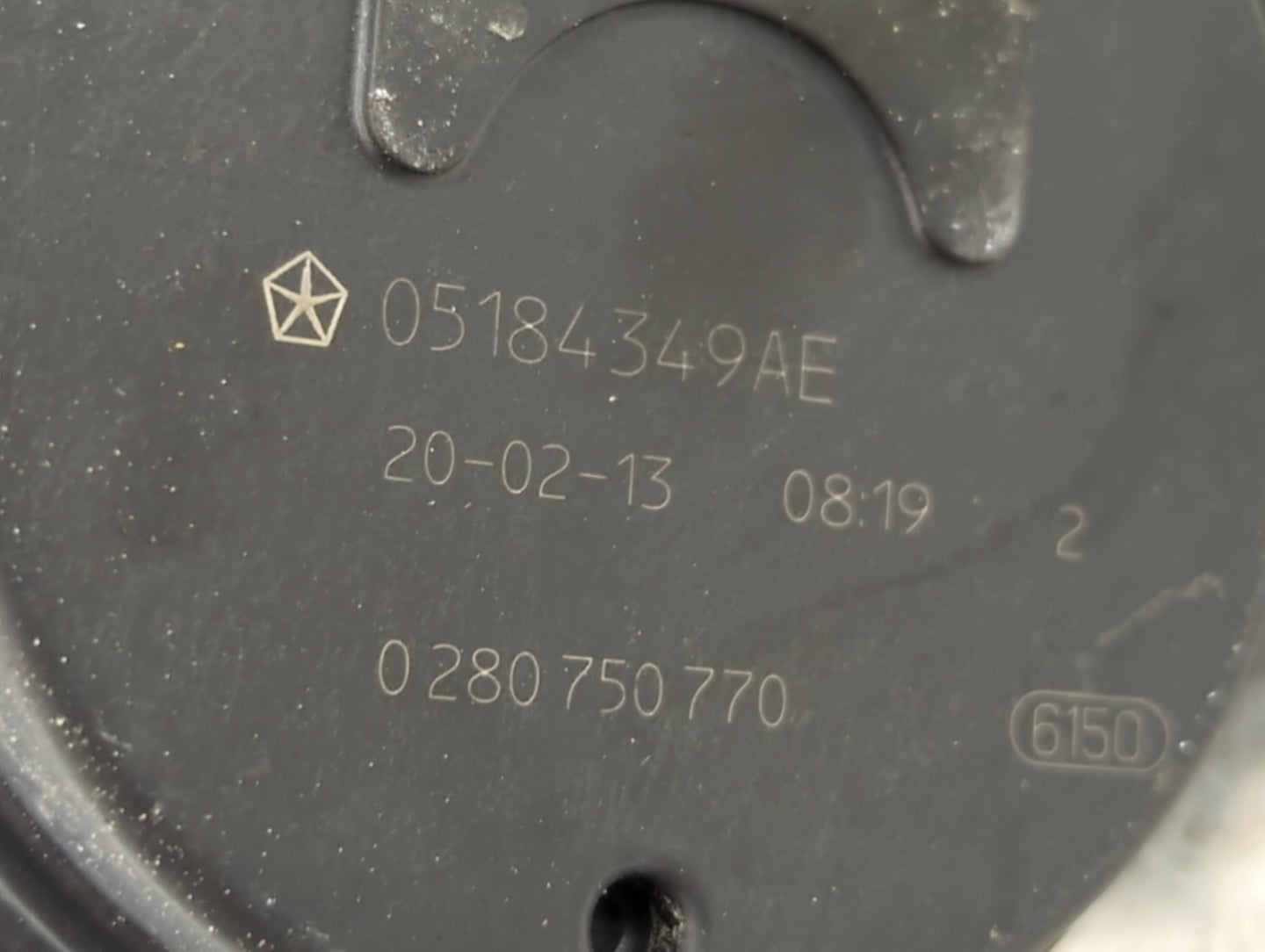 2020 Dodge Caravan Throttle Body P/N:05184349AE Fits Fits 2011 2012 2013 2014 2015 2016 2017 2018 2019 2021 2022 OEM Used Au