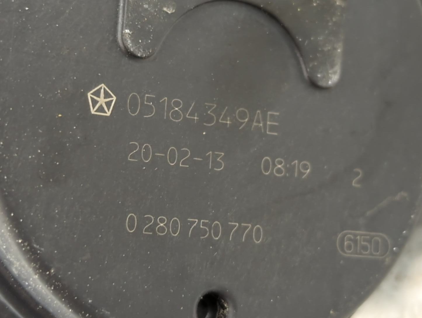 2020 Dodge Caravan Throttle Body P/N:05184349AE Fits Fits 2011 2012 2013 2014 2015 2016 2017 2018 2019 2021 2022 OEM Used Au