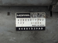 2020 Dodge Caravan Car Starter Motor Solenoid OEM P/N:428000-7202 Fits Fits 2011 2012 2013 2014 2015 2016 2017 2018 2019 202