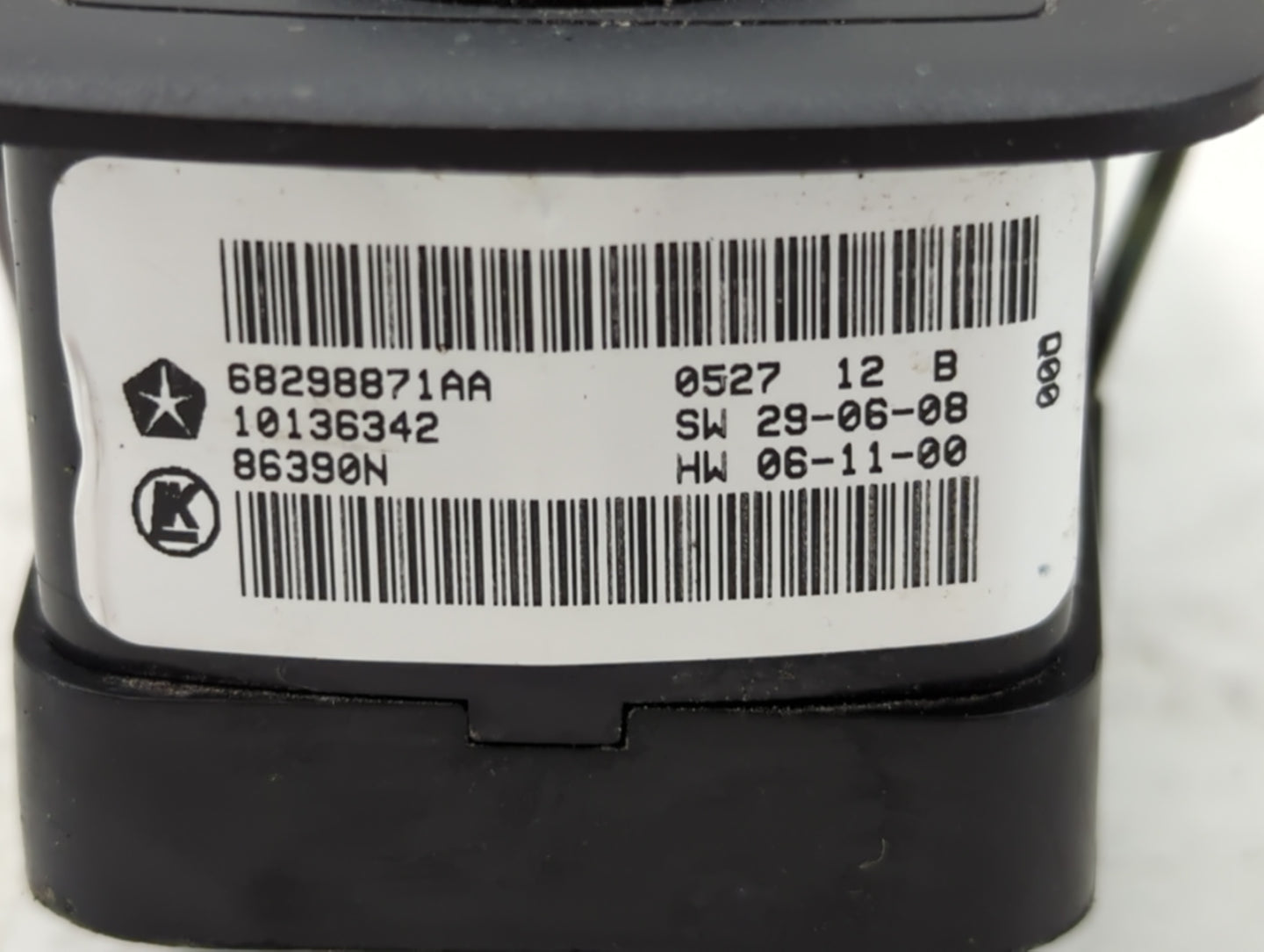 2020 Dodge Caravan Master Power Window Switch Replacement Driver Side Left P/N:68298871AA Fits OEM Used Auto Parts - Oemused