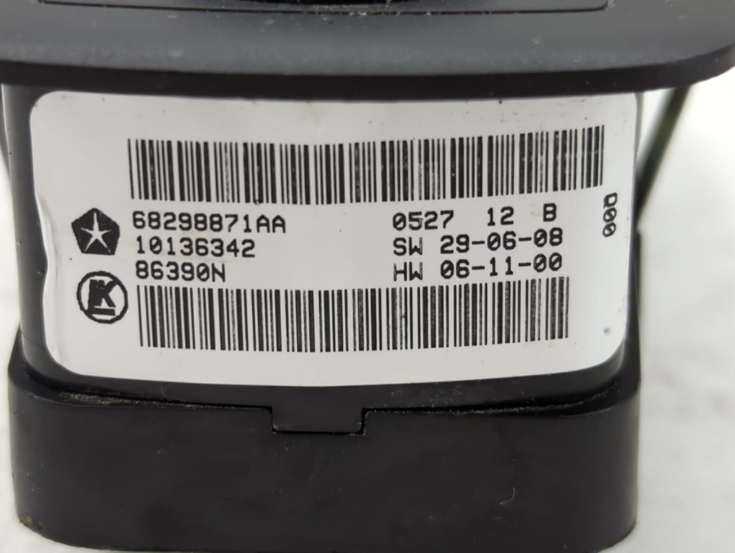 2020 Dodge Caravan Master Power Window Switch Replacement Driver Side Left P/N:68298871AA Fits OEM Used Auto Parts - Oemused