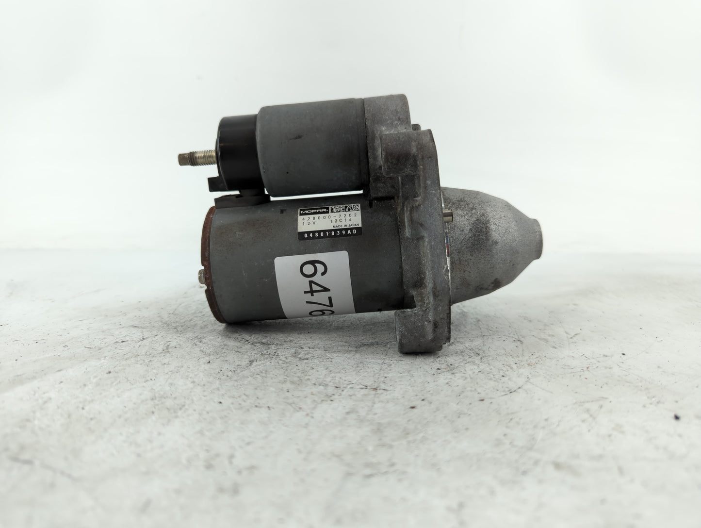 2020 Dodge Caravan Car Starter Motor Solenoid OEM P/N:04801839AD 428000-7202 Fits OEM Used Auto Parts - Oemusedautoparts1.co