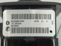 2020 Dodge Caravan Master Power Window Switch Replacement Driver Side Left P/N:68298870AA Fits Fits 2017 2018 2019 OEM Used 