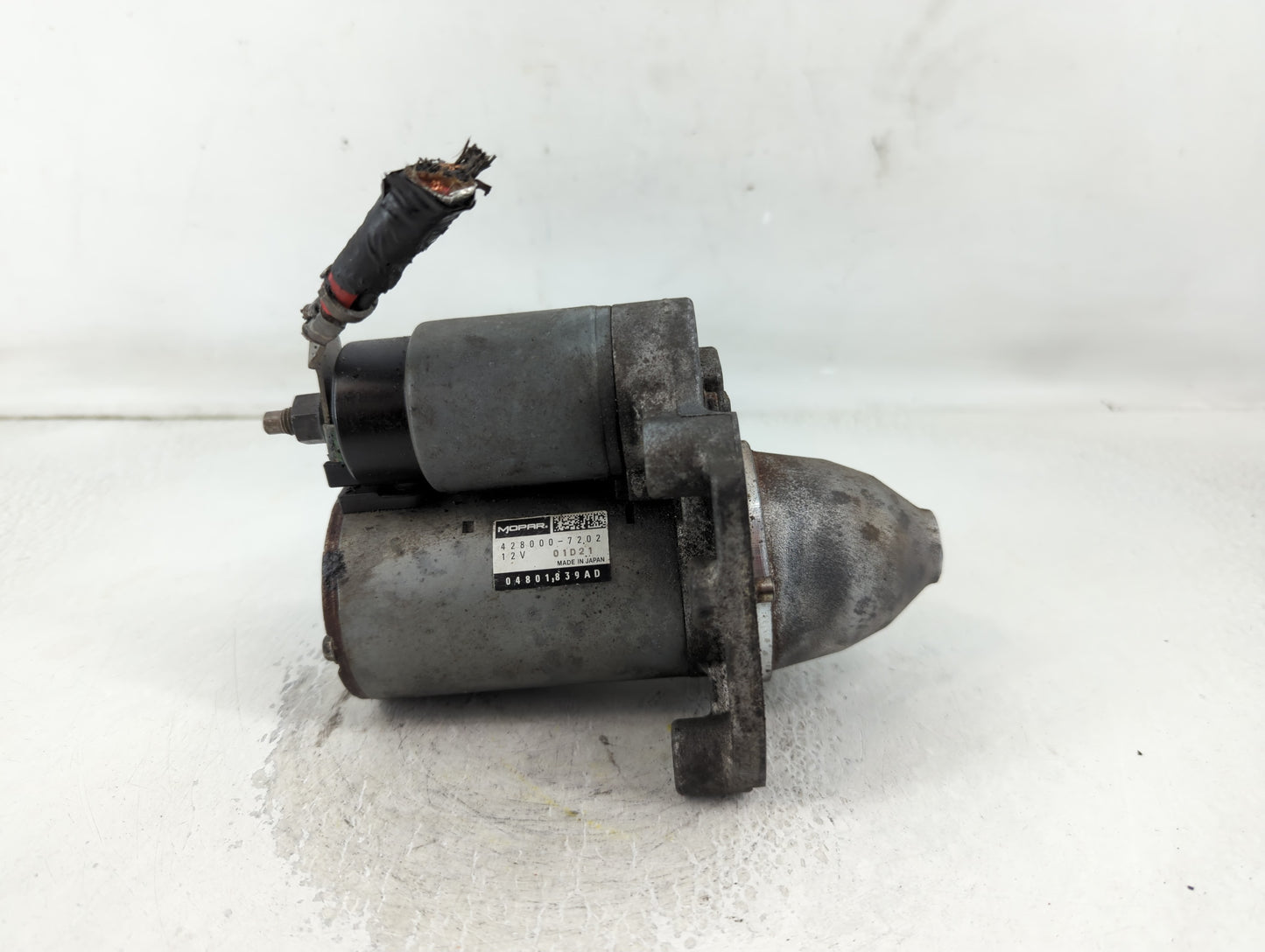 2020 Dodge Caravan Car Starter Motor Solenoid OEM P/N:428000-7202 04801839AD Fits OEM Used Auto Parts - Oemusedautoparts1.co