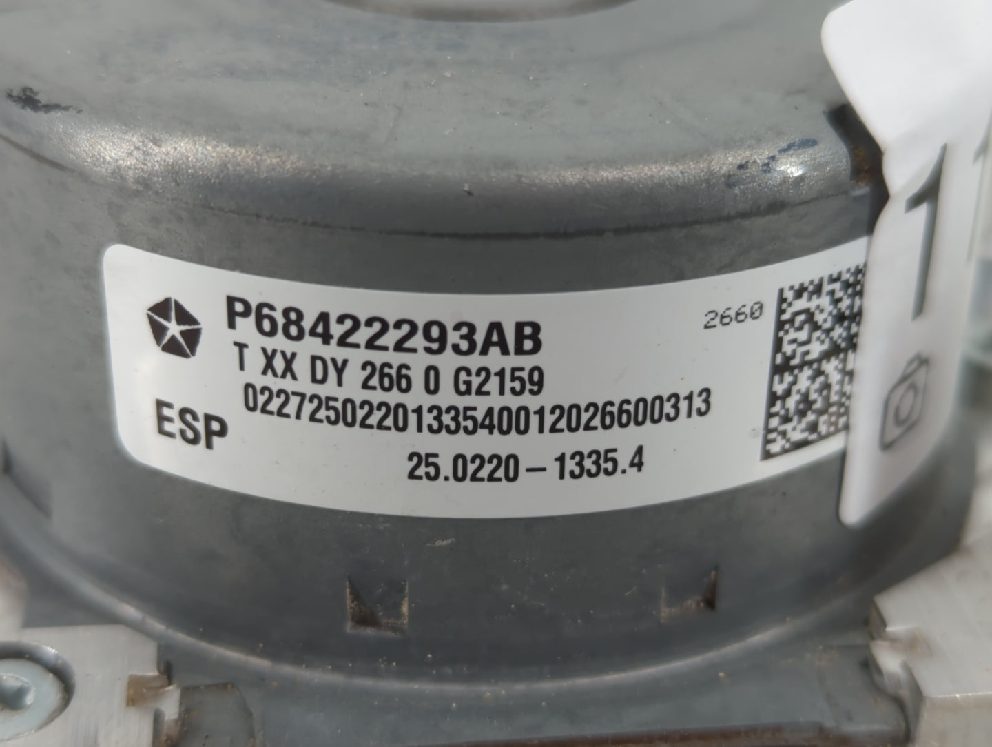 2018-2022 Dodge Challenger ABS Pump Control Module Replacement P/N:P68422293AB Fits Fits 2018 2019 2020 2021 2022 OEM Used A