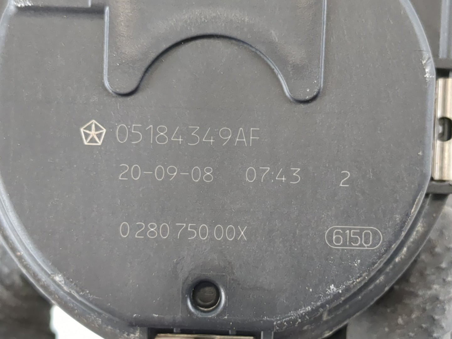 2011-2022 Dodge Challenger Throttle Body P/N:05184349AF Fits Fits 2011 2012 2013 2014 2015 2016 2017 2018 2019 2020 2021 202