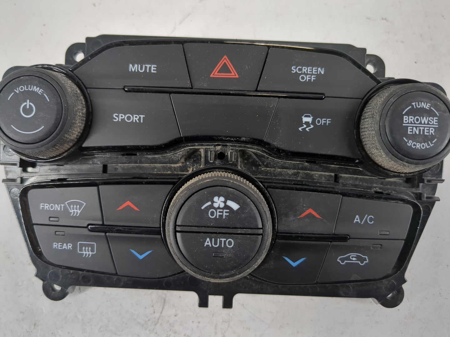 2019-2022 Dodge Challenger Climate Control Module Temperature AC/Heater Replacement P/N:68293606AE Fits Fits 2019 2020 2021 