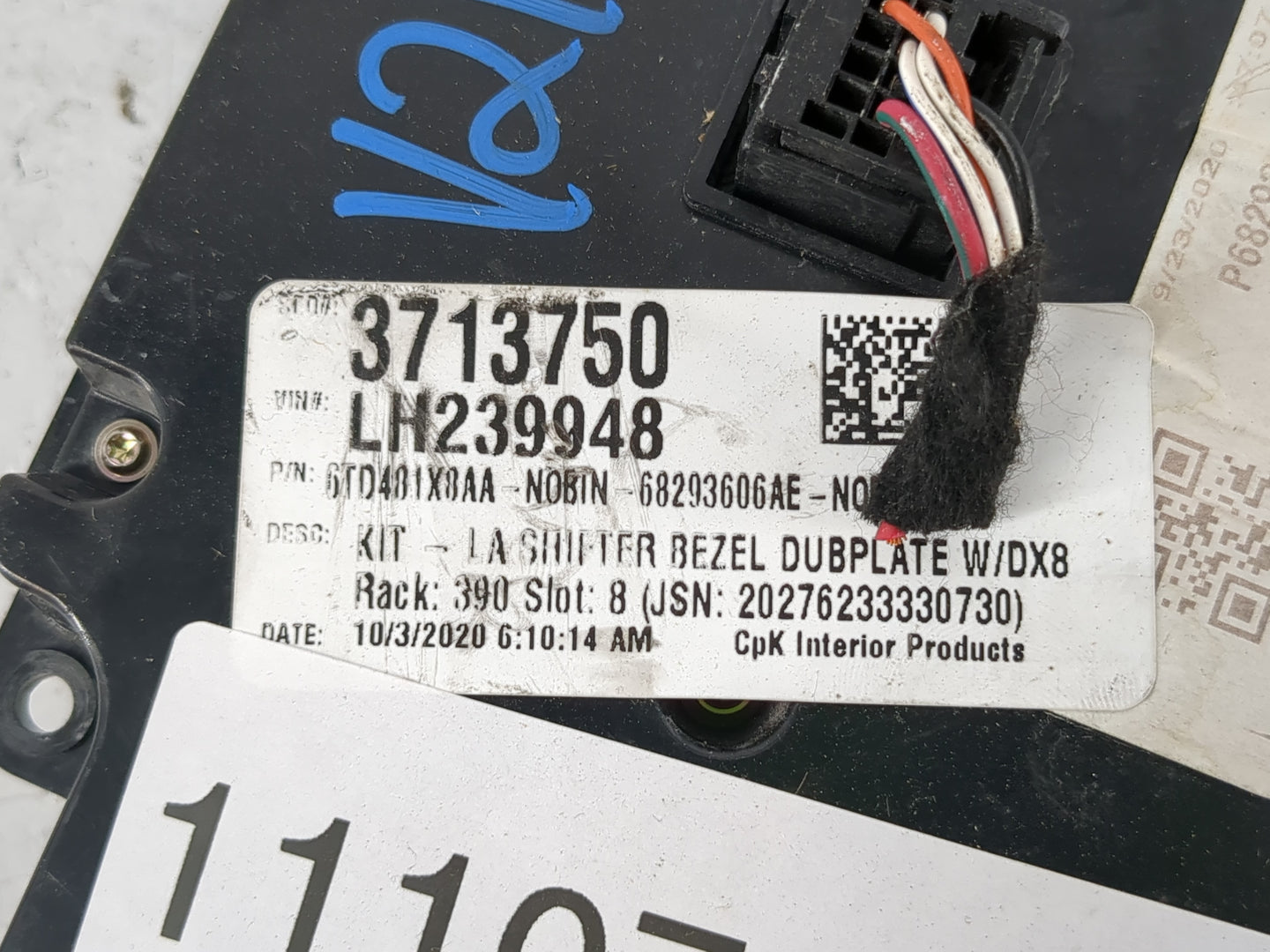 2019-2022 Dodge Challenger Climate Control Module Temperature AC/Heater Replacement P/N:68293606AE Fits Fits 2019 2020 2021 