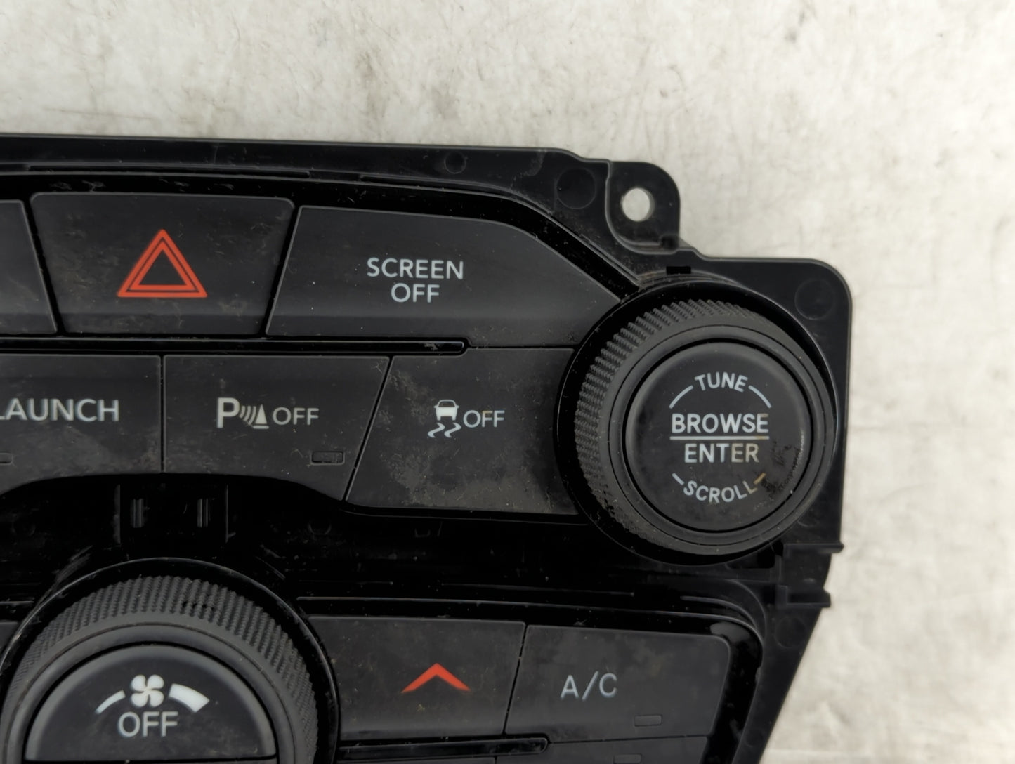 2019-2022 Dodge Challenger Climate Control Module Temperature AC/Heater Replacement P/N:P68415454AB 6TD481X8AA Fits OEM Used