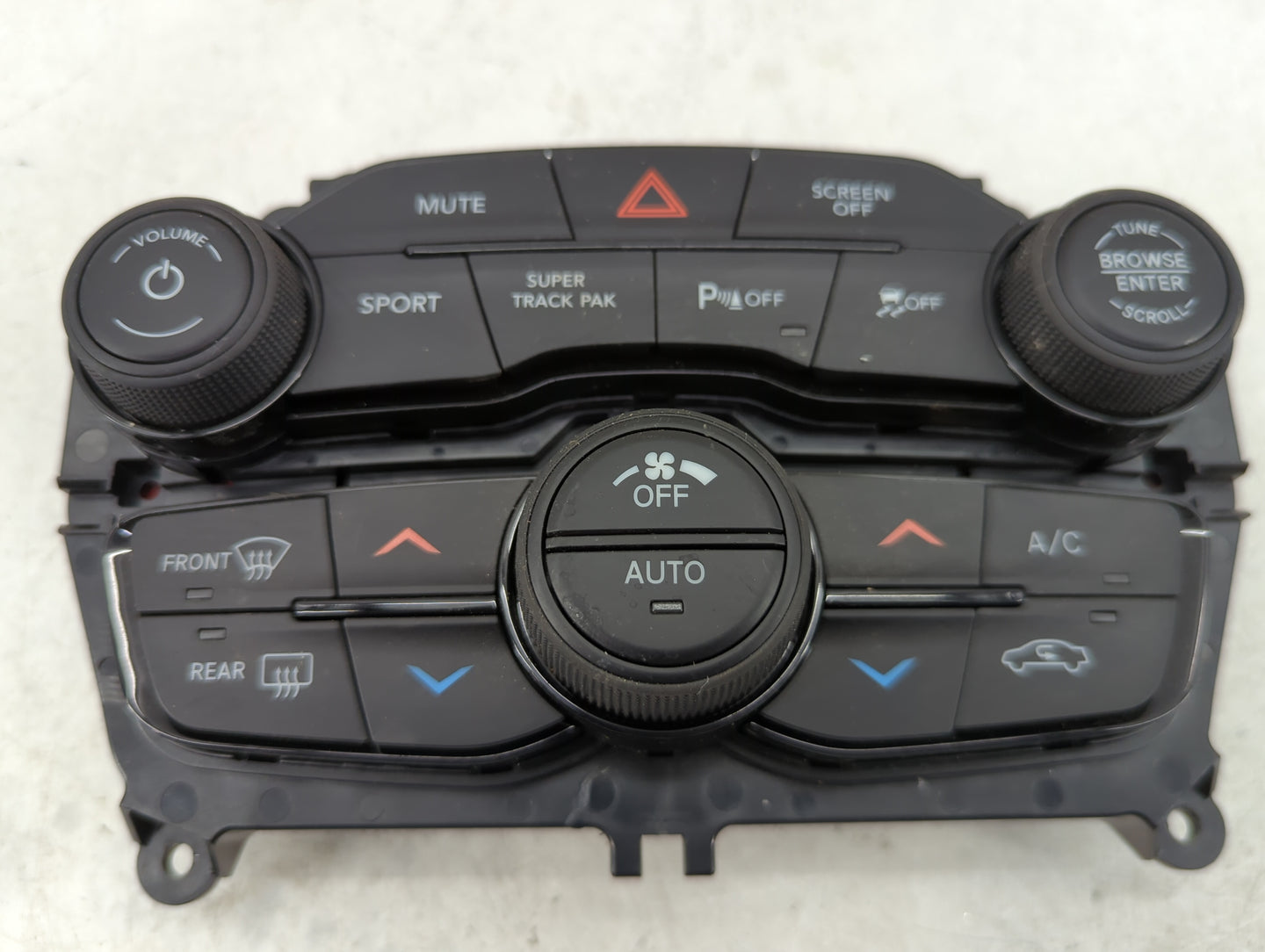 2020 Dodge Challenger Climate Control Module Temperature AC/Heater Replacement P/N:68293608AE 6TD481X8AA, P68293608AE Fits O
