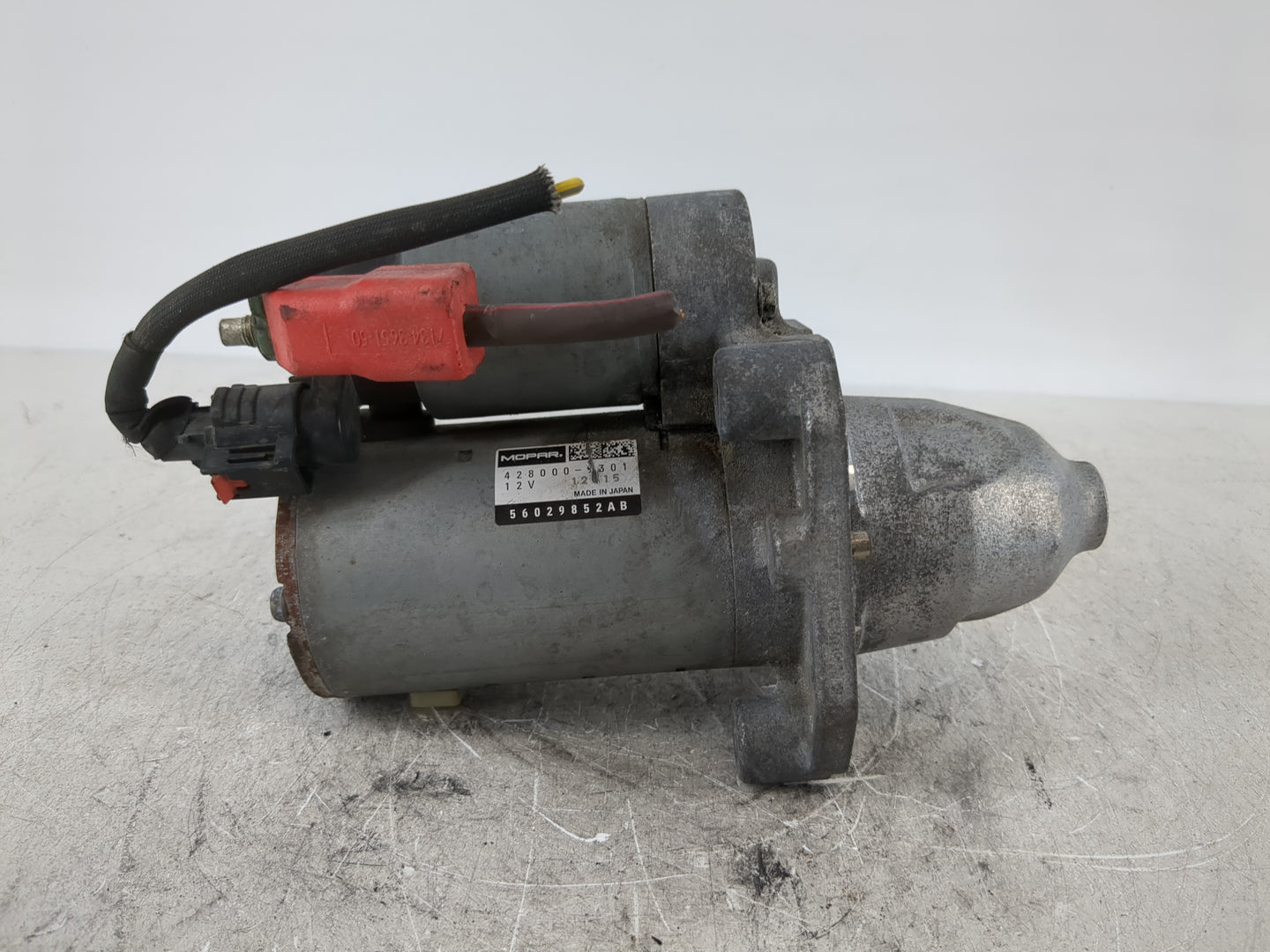 2017-2022 Dodge Charger Car Starter Motor Solenoid OEM P/N:428000-9301 56029852AB Fits OEM Used Auto Parts - Oemusedautopart