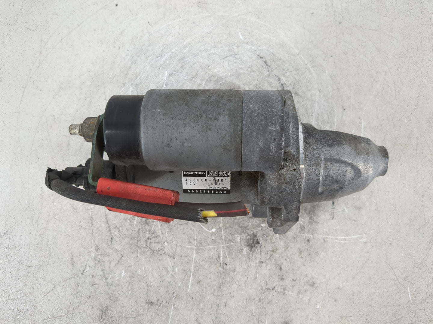 2017-2022 Dodge Charger Car Starter Motor Solenoid OEM P/N:428000-9301 56029852AB Fits OEM Used Auto Parts - Oemusedautopart
