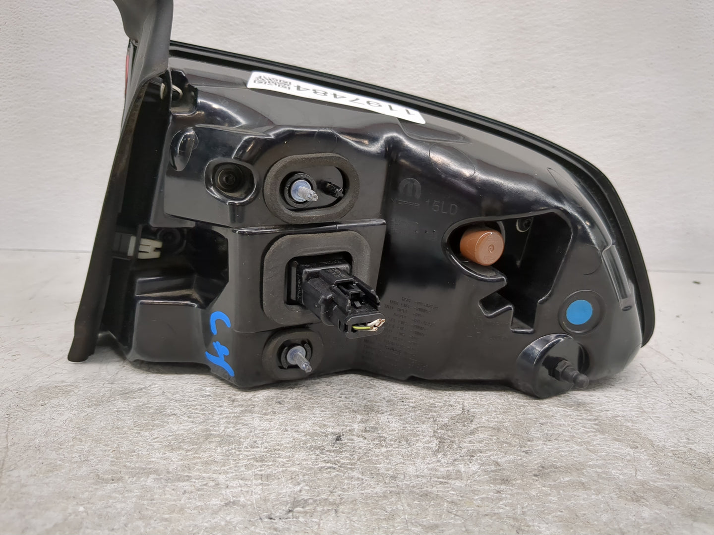 2015-2022 Dodge Charger Tail Light Assembly Driver Left OEM Fits Fits 2015 2016 2017 2018 2019 2020 2021 2022 OEM Used Auto 