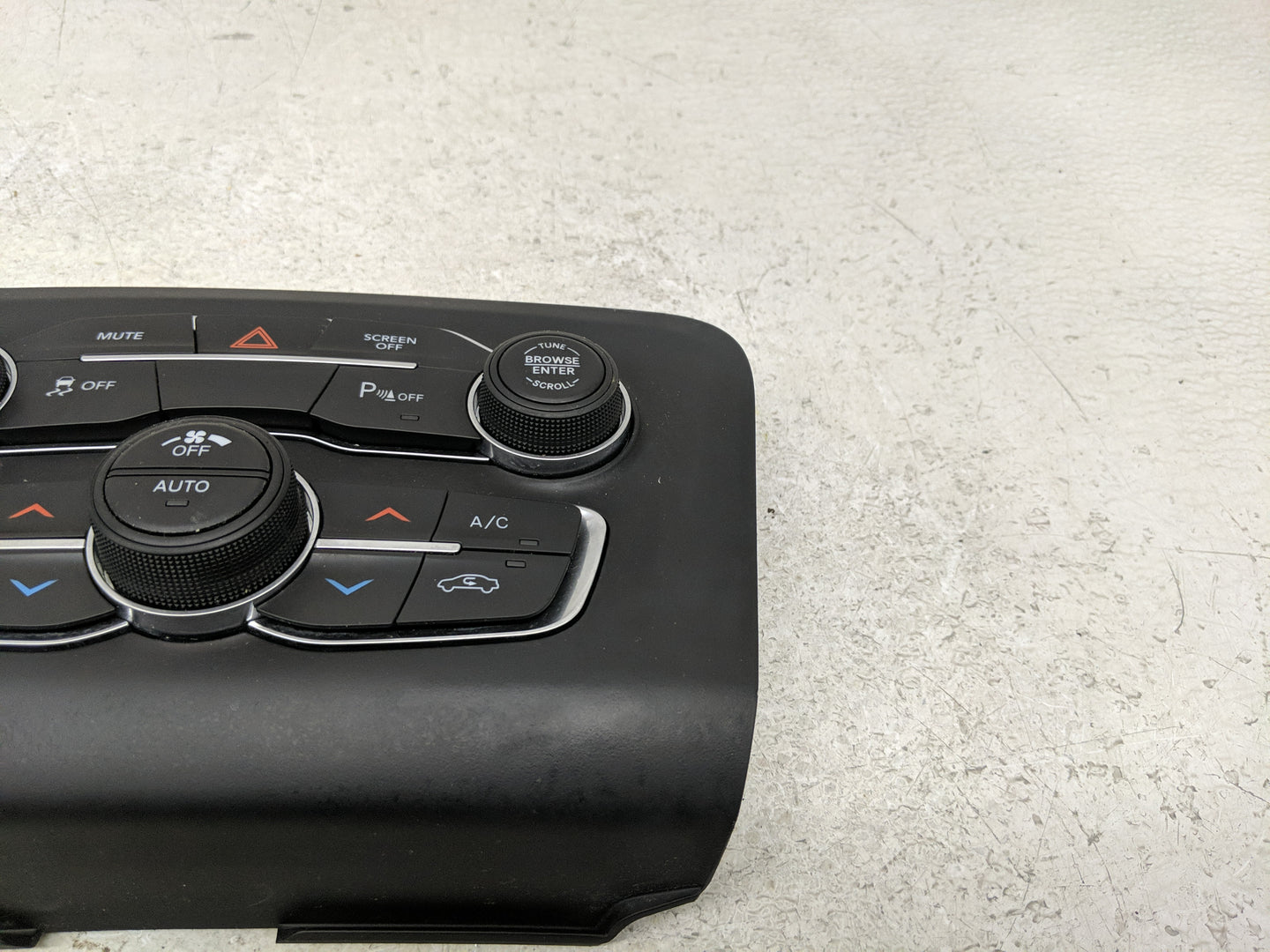 2017-2021 Dodge Charger Climate Control Module Temperature AC/Heater Replacement Fits Fits 2017 2018 2019 2020 2021 OEM Used