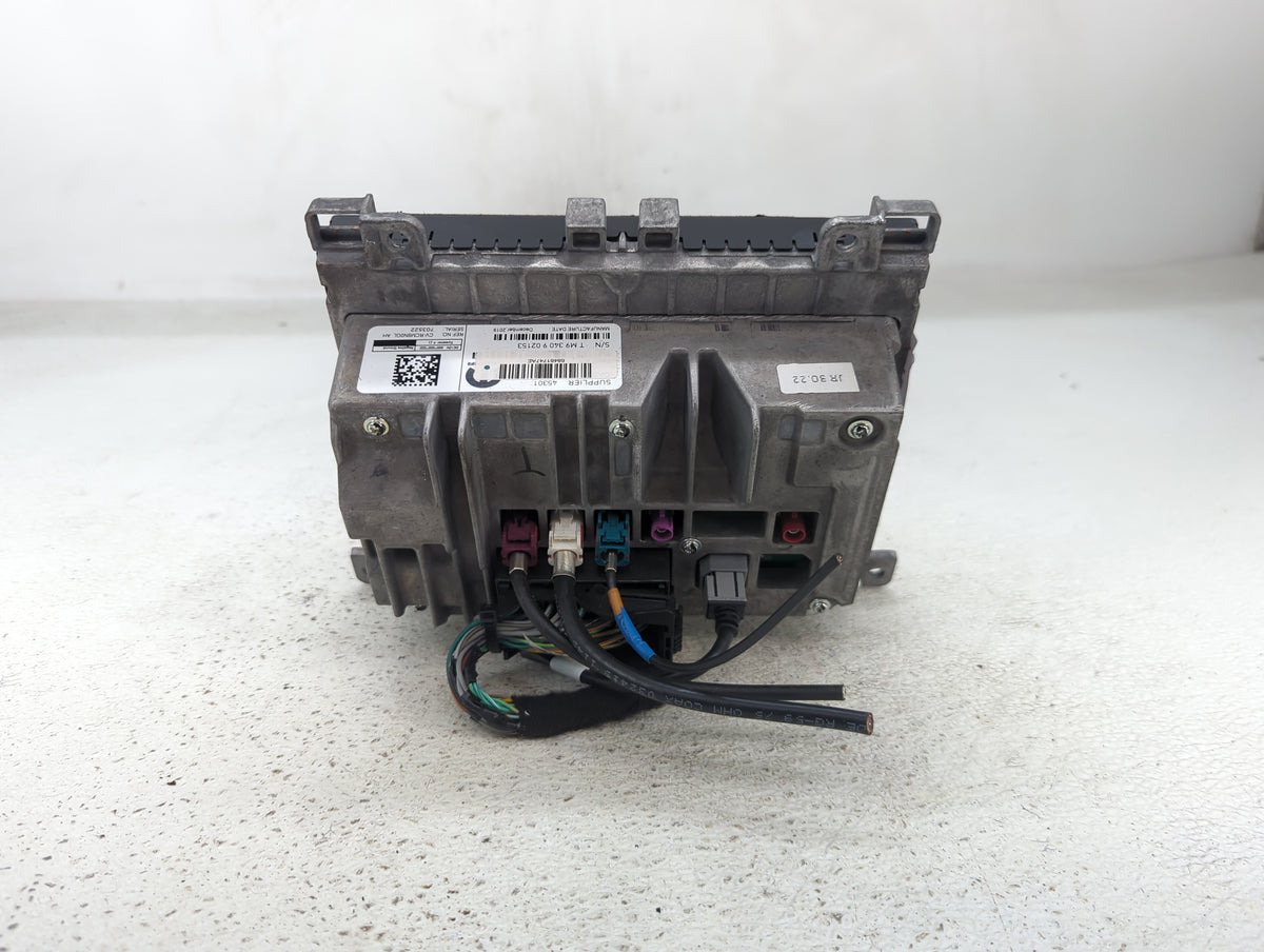 2020 Dodge Charger Radio AM FM Cd Player Receiver Replacement Fits OEM Used Auto Parts - Oemusedautoparts1.com