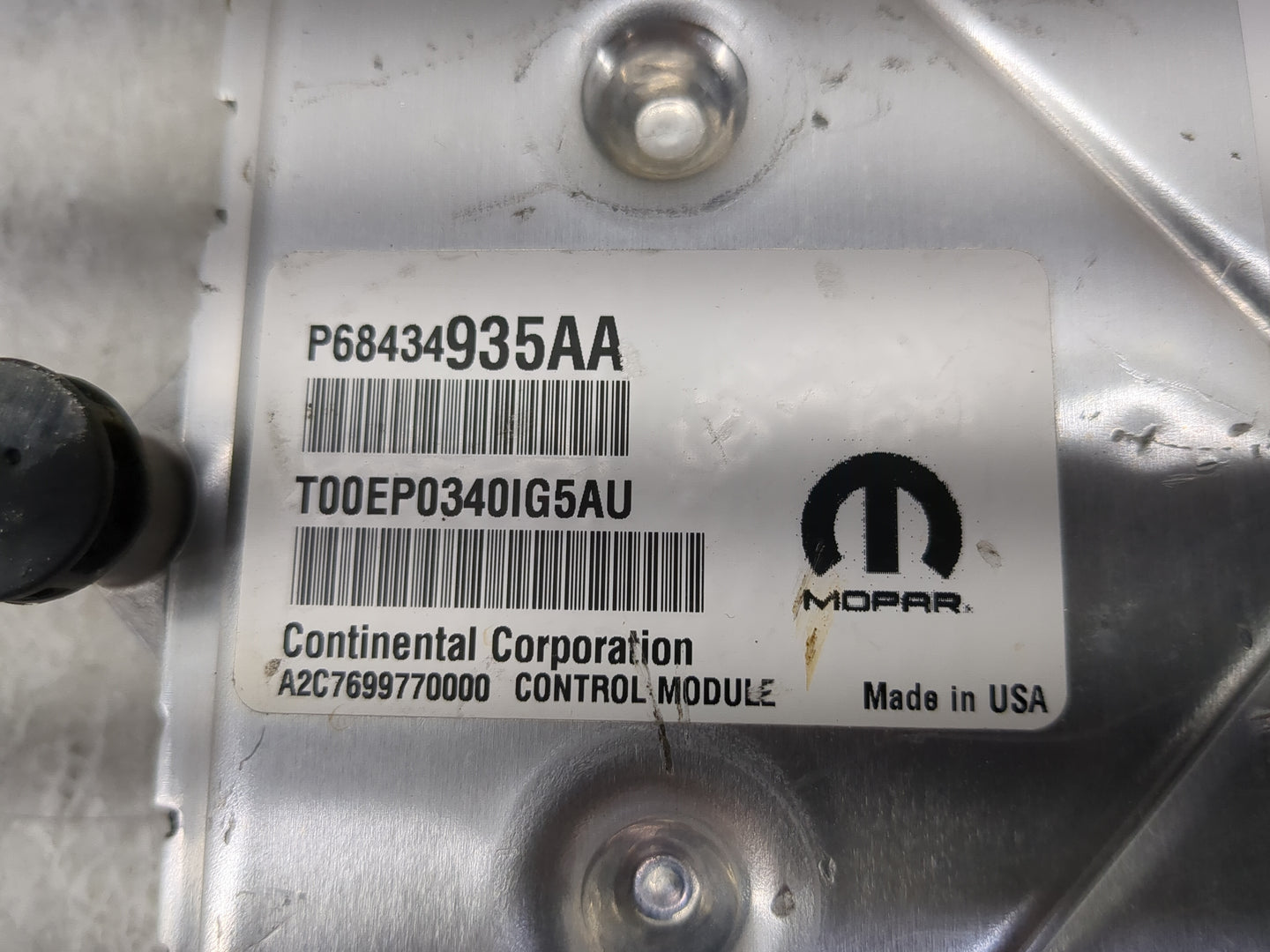 2020-2022 Dodge Charger PCM Engine Control Computer ECU ECM PCU OEM P/N:P68434935AA P68420211AC Fits Fits 2020 2021 2022 OEM