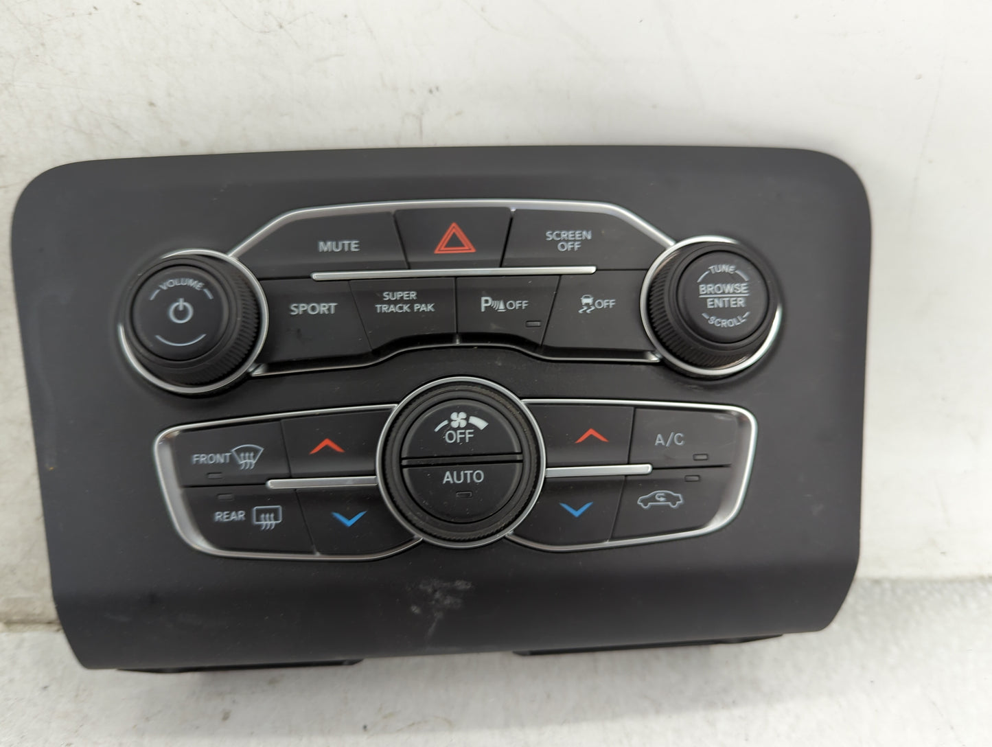 2017-2022 Dodge Charger Climate Control Module Temperature AC/Heater Replacement P/N:P68293624AD Fits OEM Used Auto Parts - 